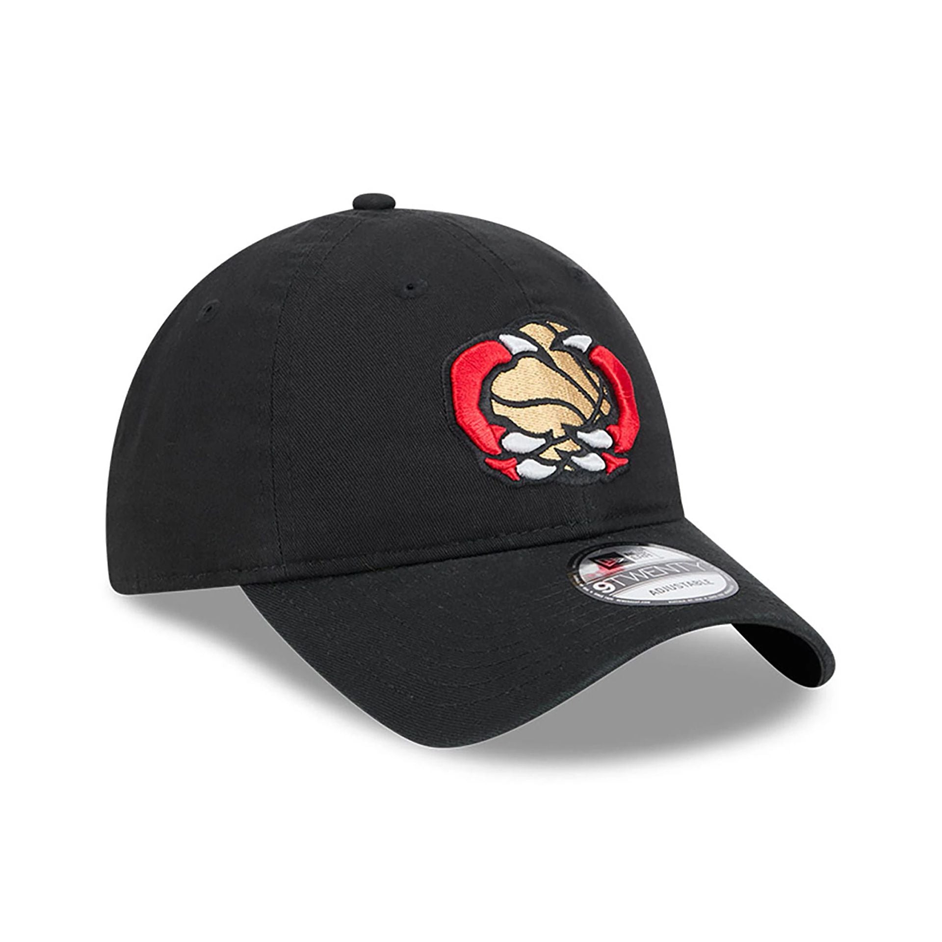 This is a Toronto Raptors NBA City Edition Black 9TWENTY Adjustable Cap 3