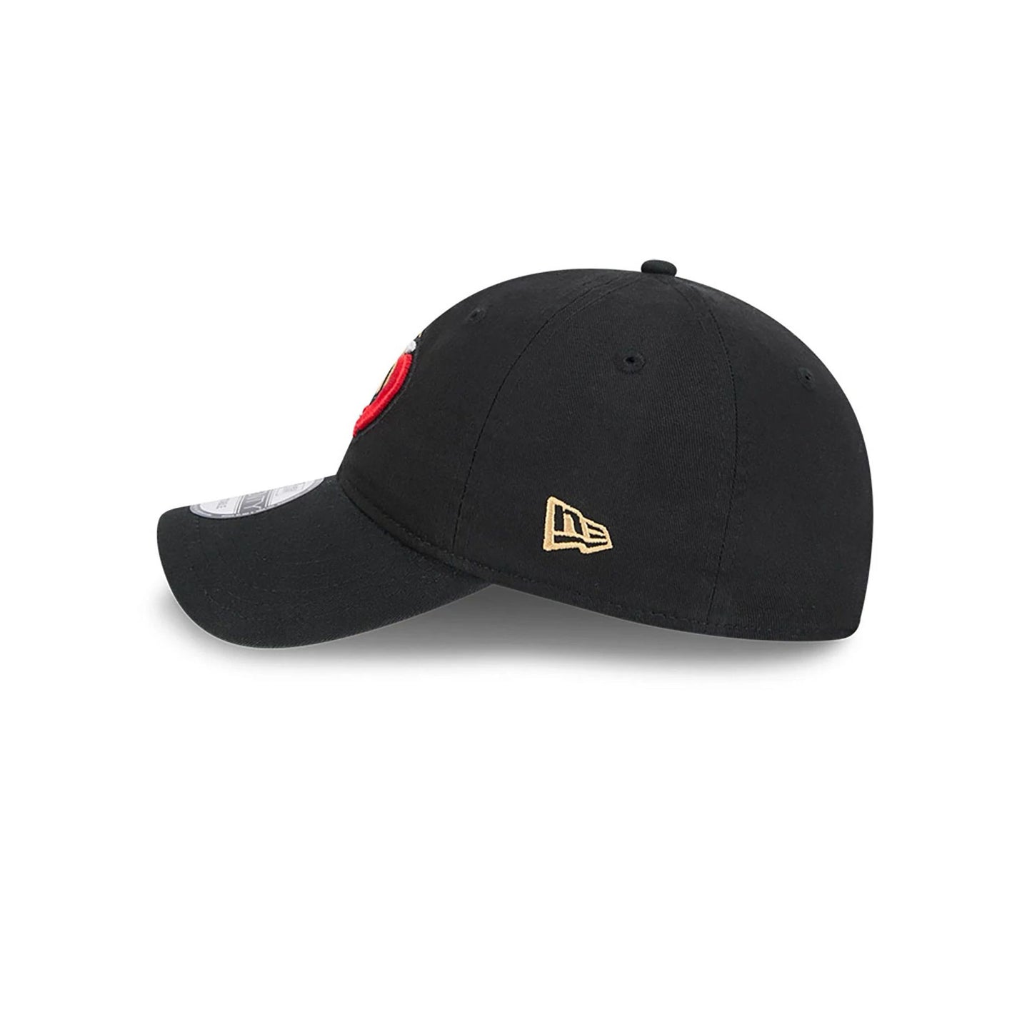 This is a Toronto Raptors NBA City Edition Black 9TWENTY Adjustable Cap 7