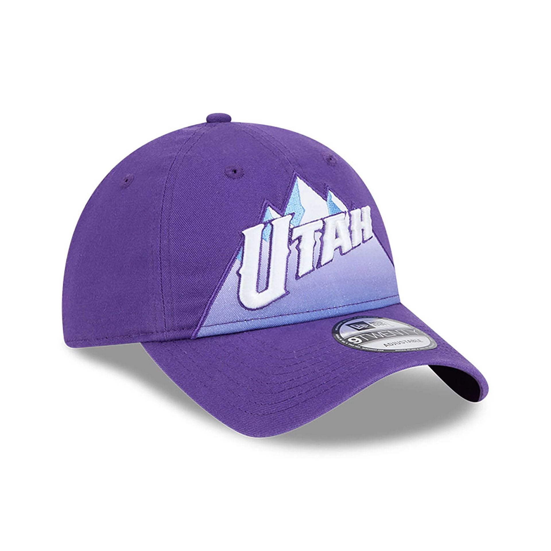 This is a Utah Jazz NBA City Edition Purple 9TWENTY Adjustable Cap 3