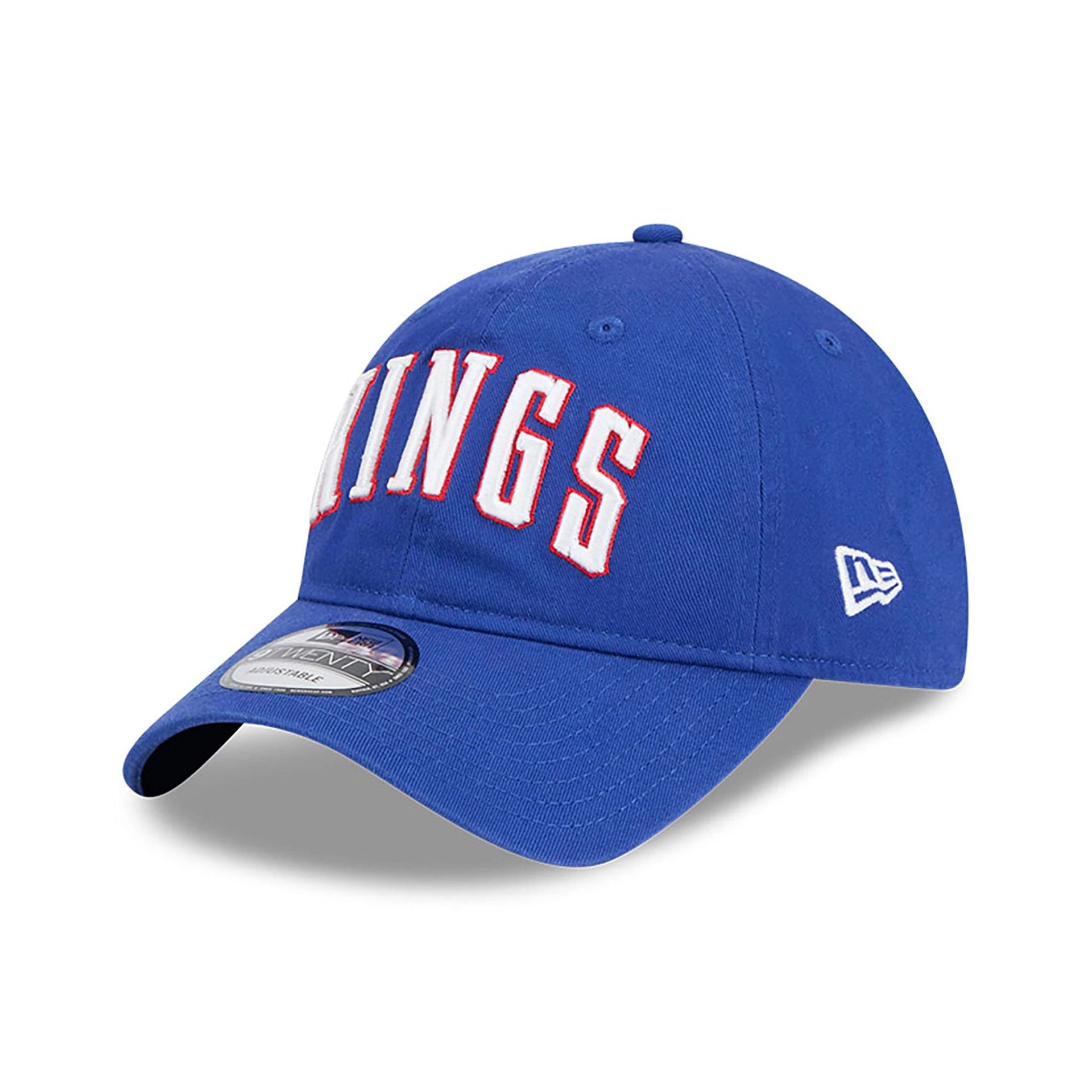 This is a Sacramento Kings NBA City Edition Blue 9TWENTY Adjustable Cap 1