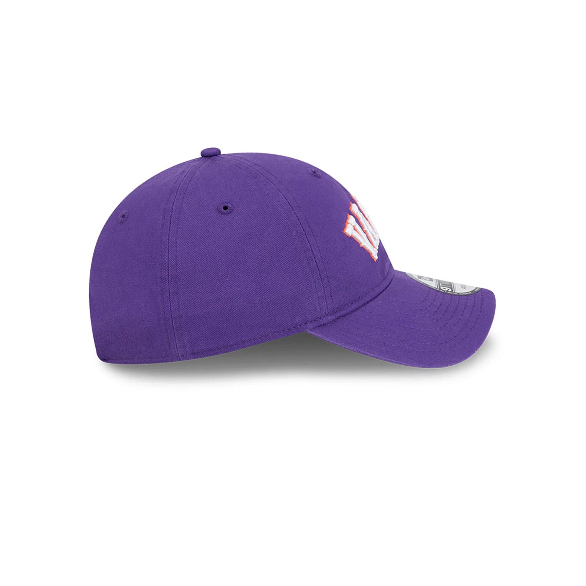 This is a Phoenix Suns NBA City Edition Dark Purple 9TWENTY Adjustable Cap 6