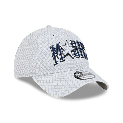 This is a Orlando Magic NBA City Edition White 9TWENTY Adjustable Cap 3