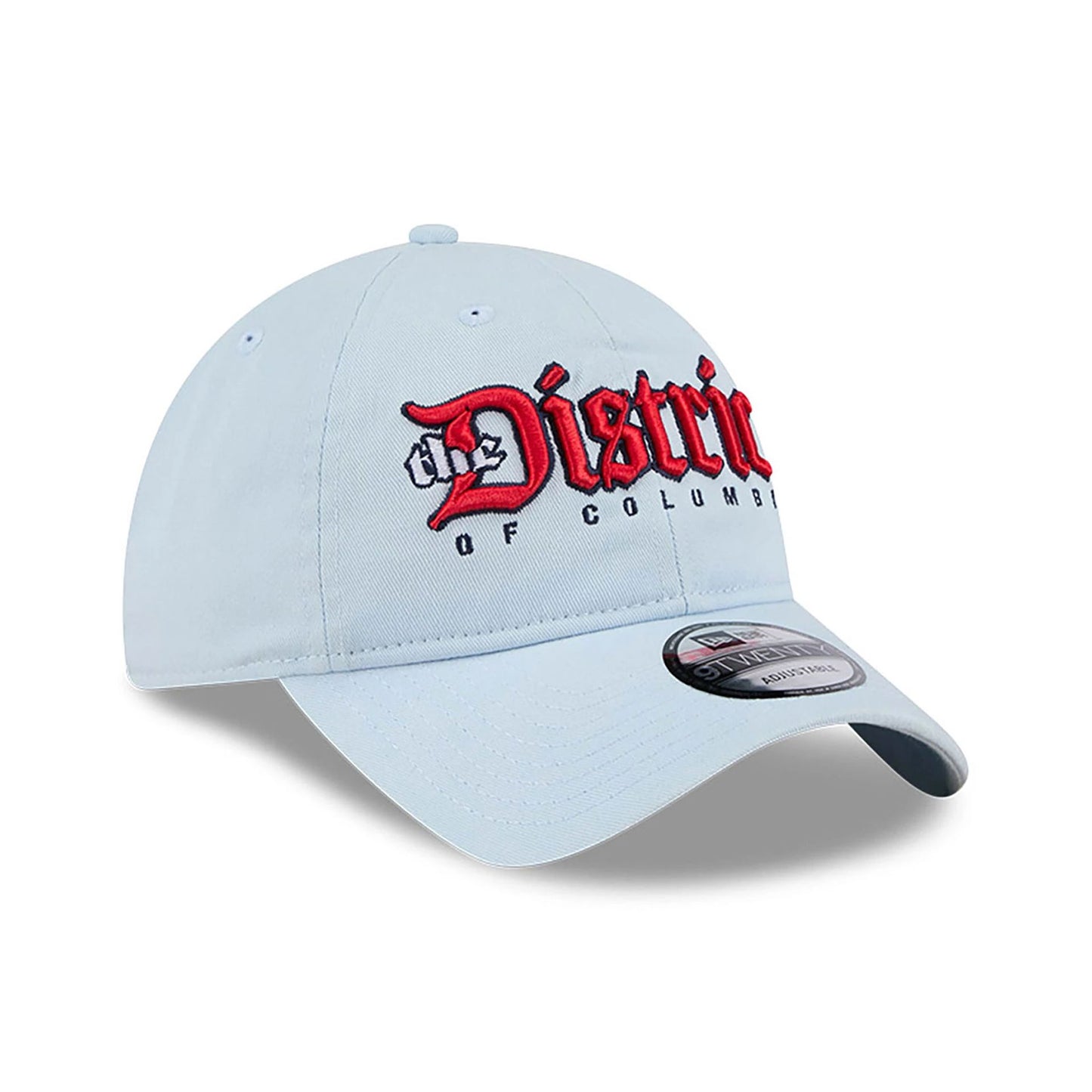 This is a Washington Wizards NBA City Edition Light Blue 9TWENTY Adjustable Cap 3