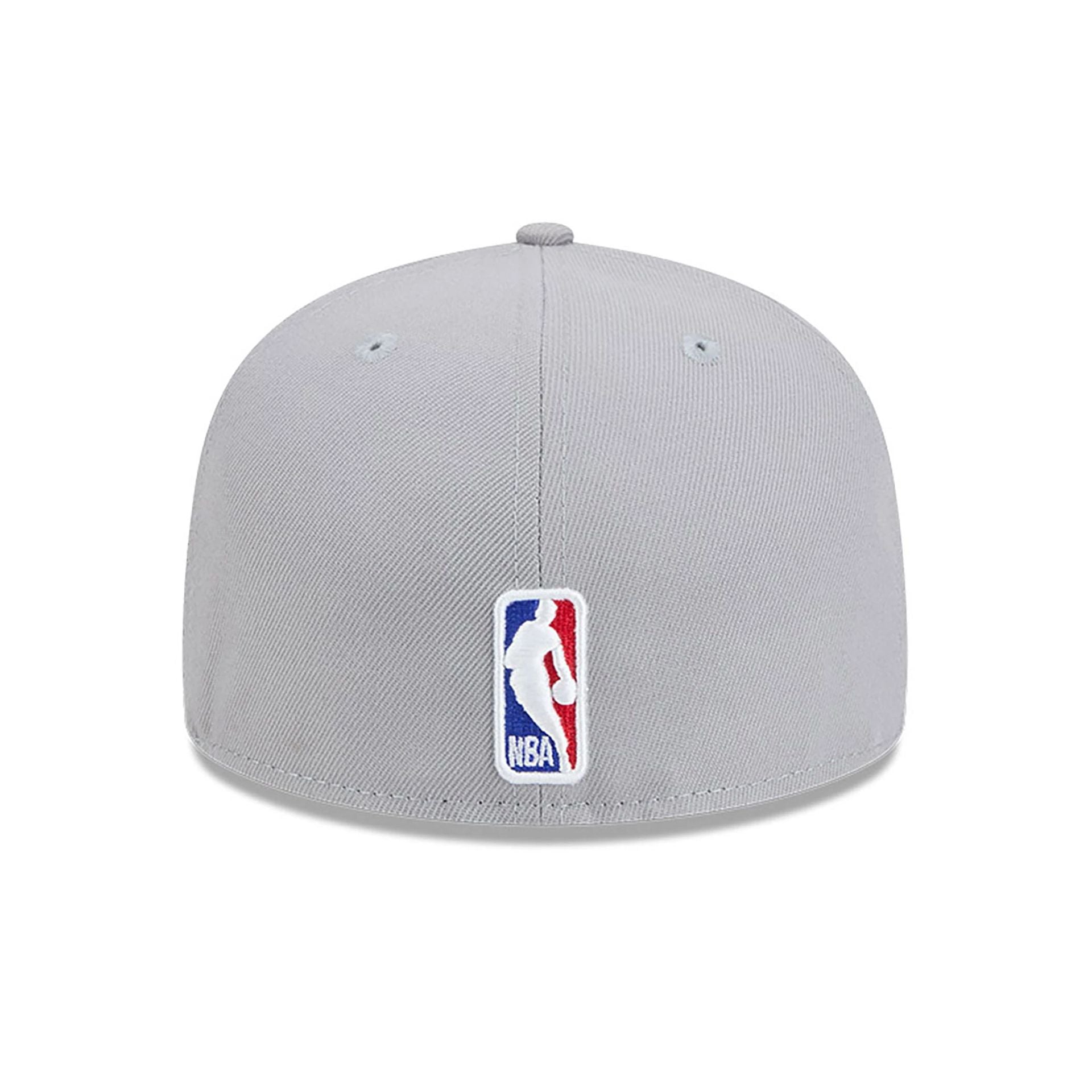 This is a Brooklyn Nets NBA City Edition Grey 59FIFTY Fitted Cap 5