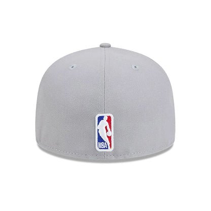 This is a Brooklyn Nets NBA City Edition Grey 59FIFTY Fitted Cap 5