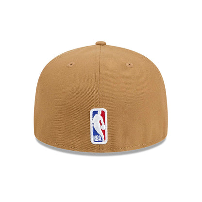 This is a Chicago Bulls NBA City Edition Dark Beige 59FIFTY Fitted Cap 5