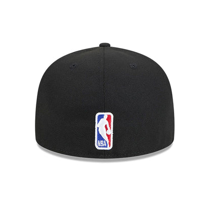 This is a Detroit Pistons NBA City Edition Black 59FIFTY Fitted Cap 5