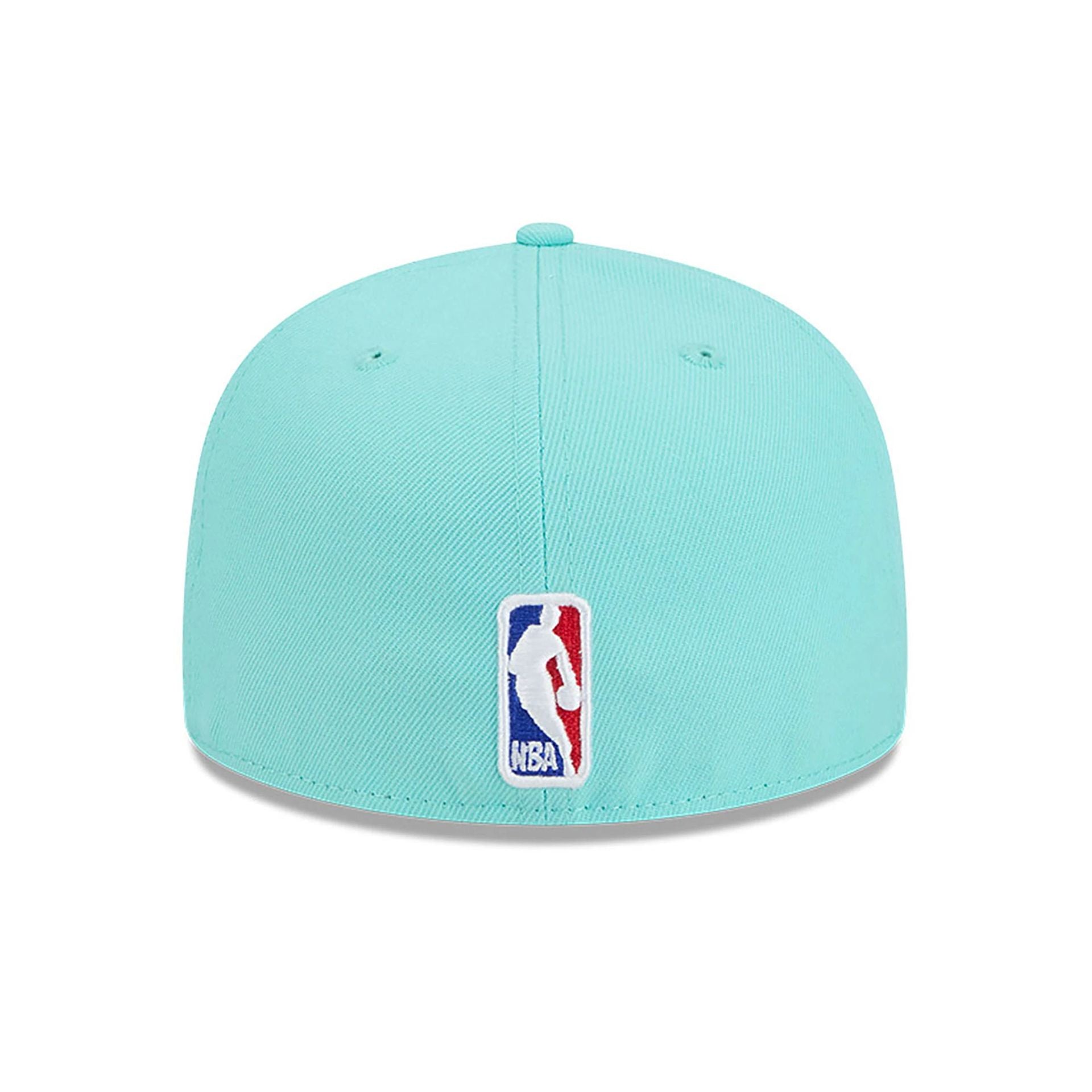 This is a Charlotte Hornets NBA City Edition Green 59FIFTY Fitted Cap 5