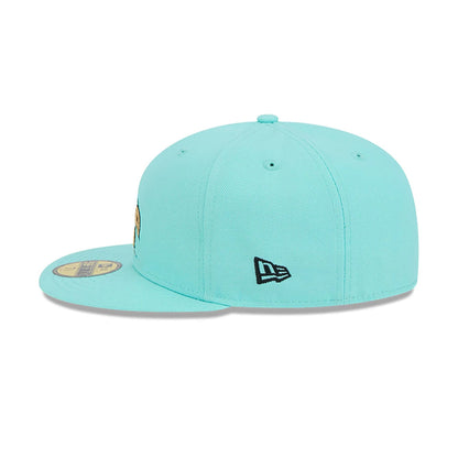 This is a Charlotte Hornets NBA City Edition Green 59FIFTY Fitted Cap 7