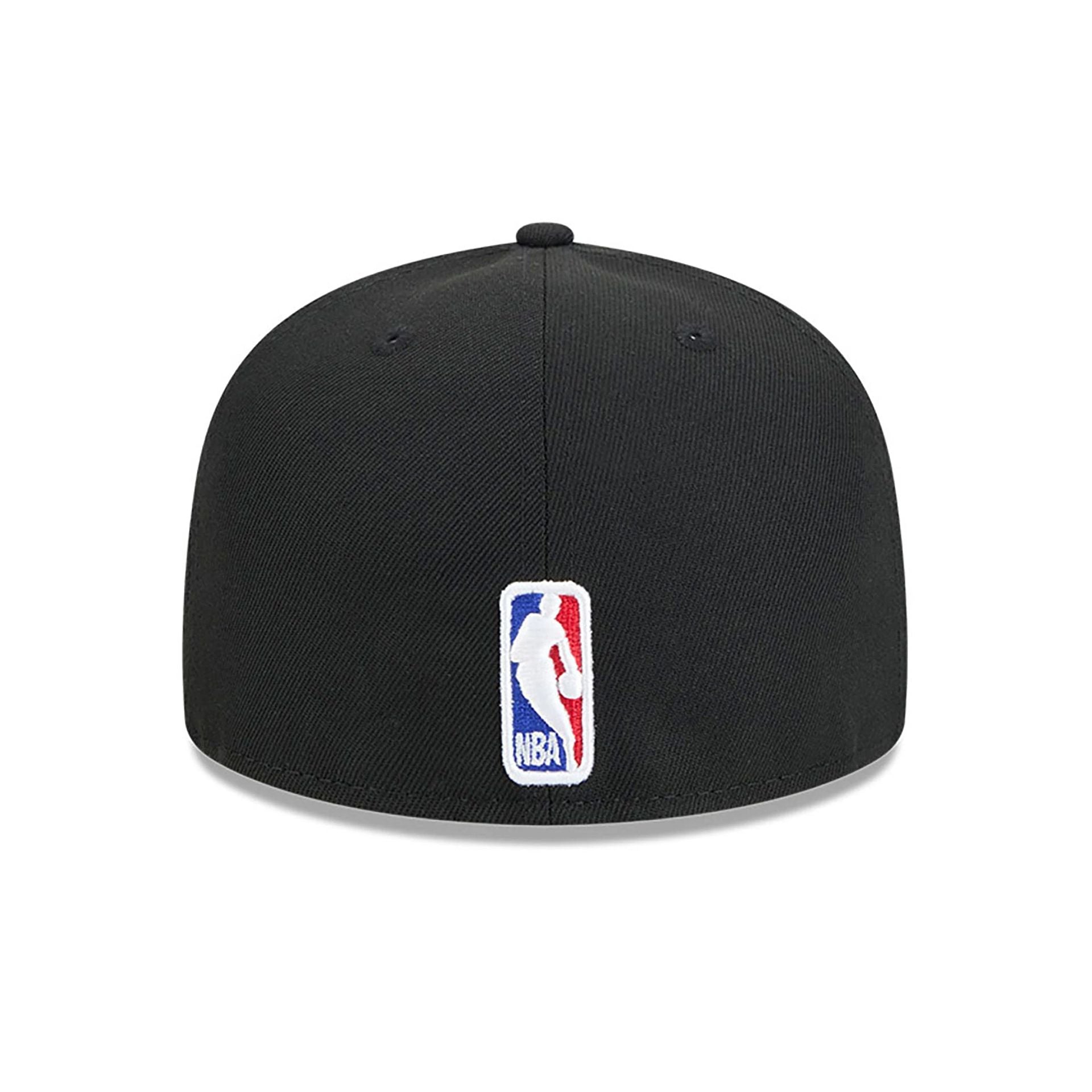 This is a Toronto Raptors NBA City Edition Black 59FIFTY Fitted Cap 5