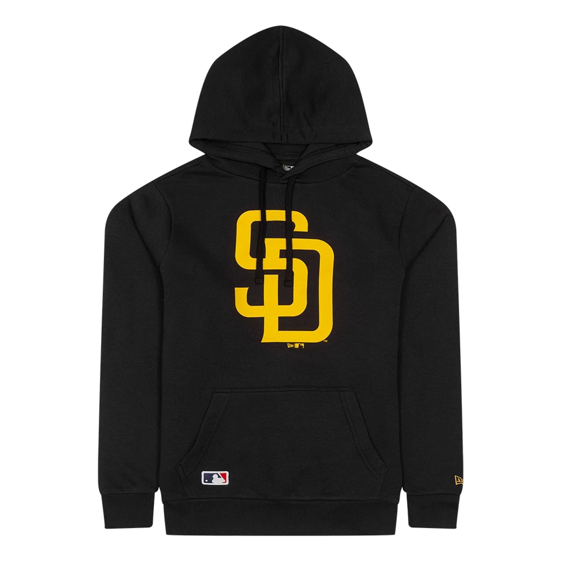 This is a San Diego Padres MLB Black Pullover Hoodie 1