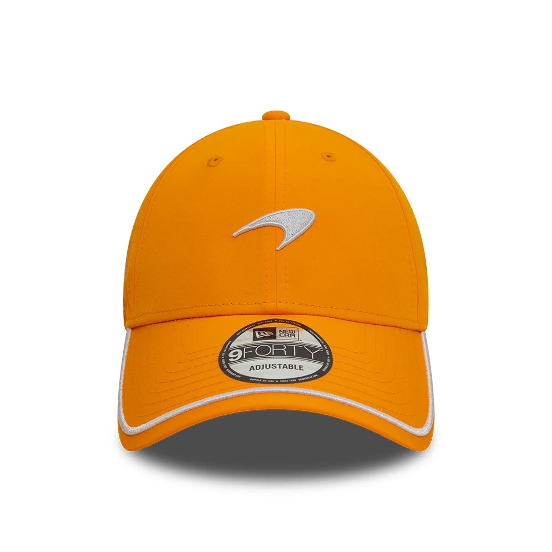 This is a McLaren x Reiss Orange 9FORTY Adjustable Cap 7