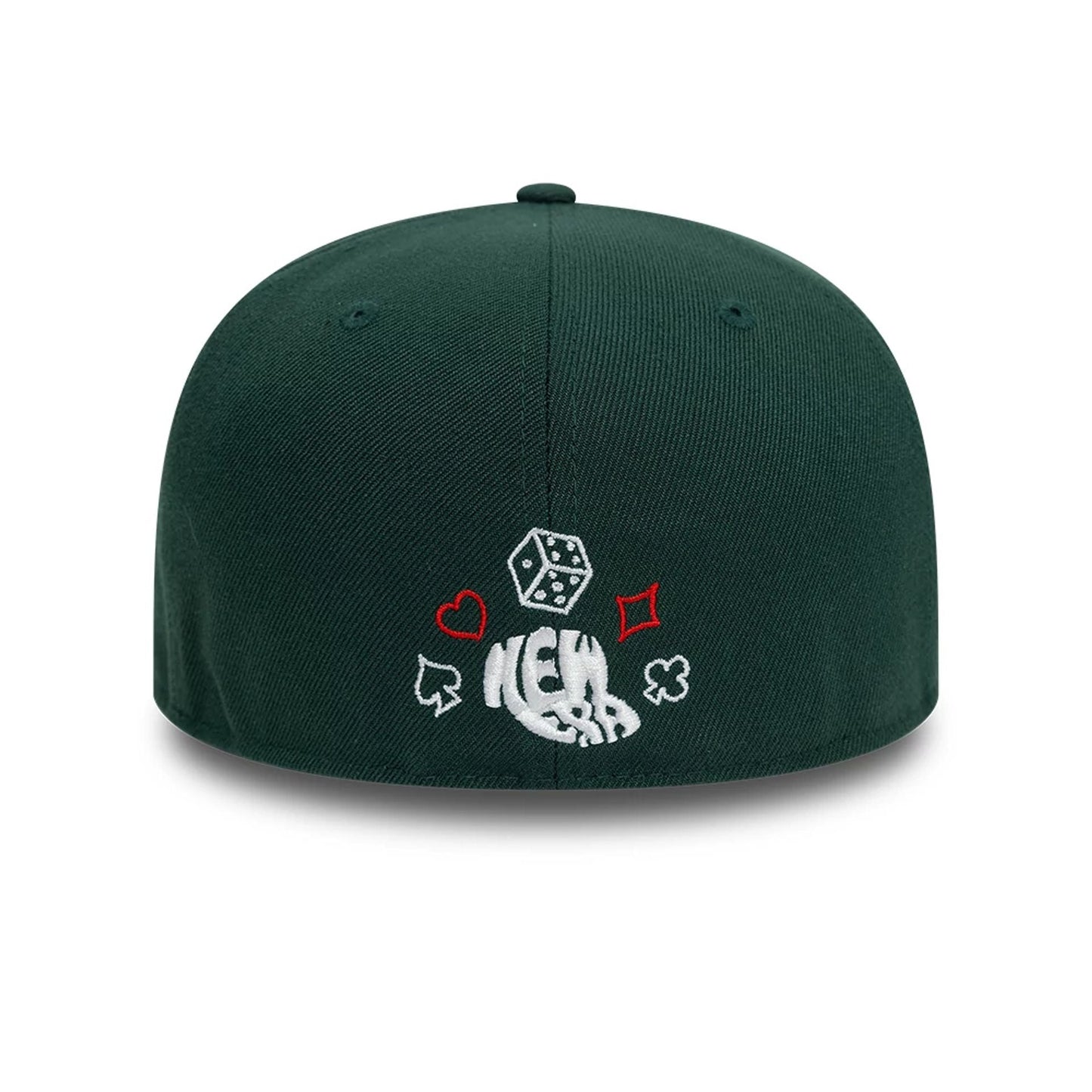 This is a New Era Scribble Dark Green 59FIFTY Fitted Cap 5