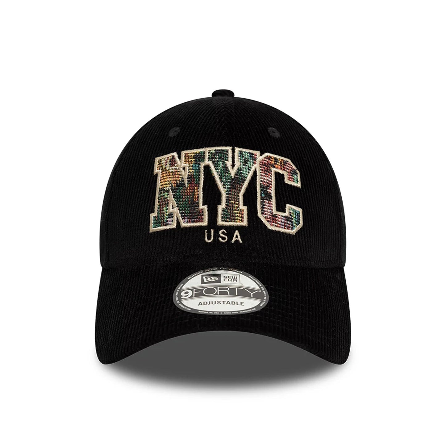 This is a NYC City Jacquard Black 9FORTY Adjustable Cap 2