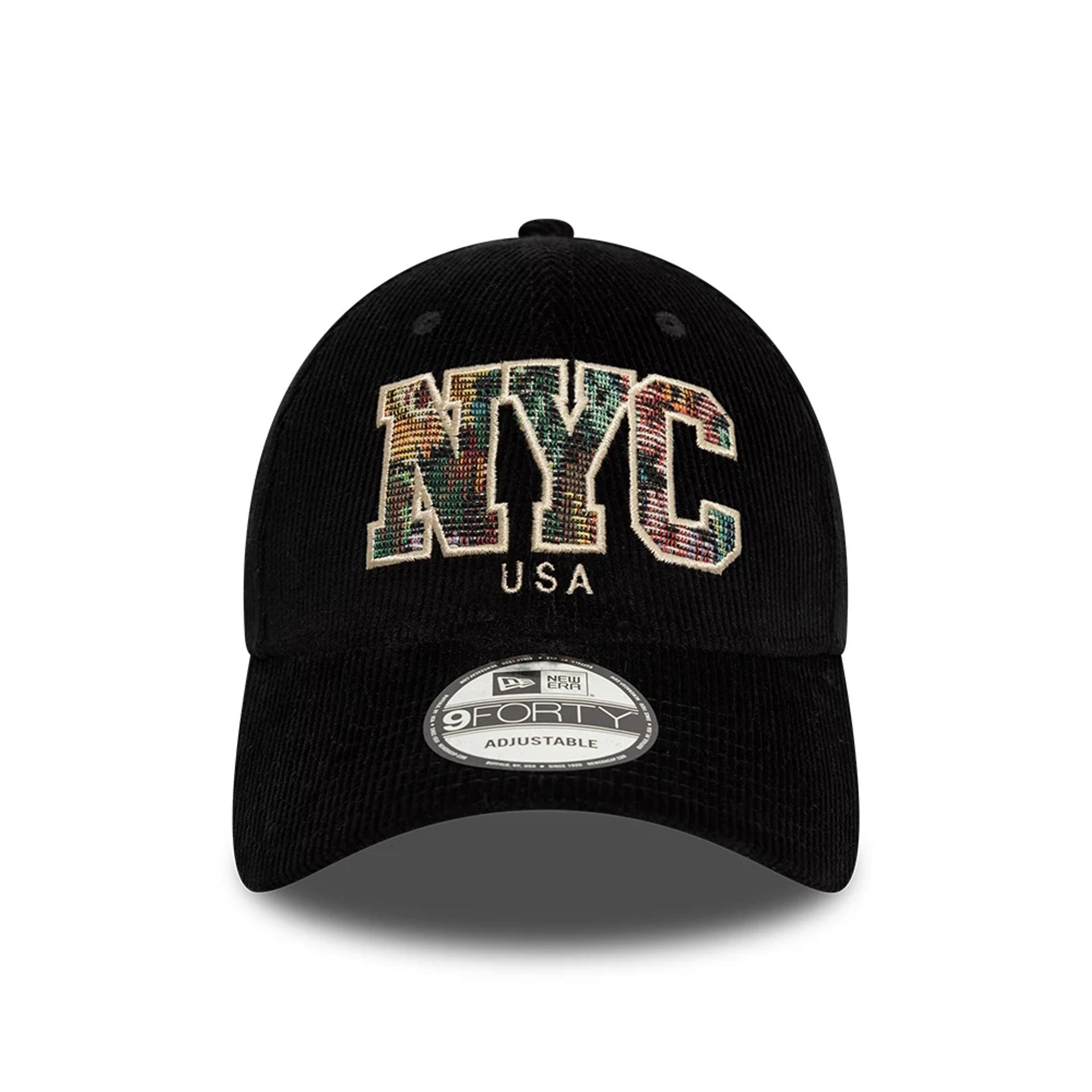 This is a NYC City Jacquard Black 9FORTY Adjustable Cap 2