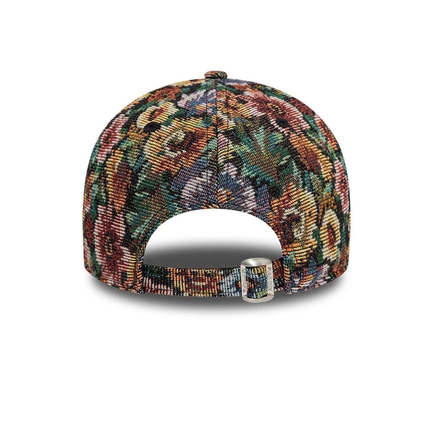 This is a New Era City Jacquard Dark Green 9FORTY Adjustable Cap 2