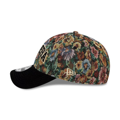 This is a New Era City Jacquard Dark Green 9FORTY Adjustable Cap 4