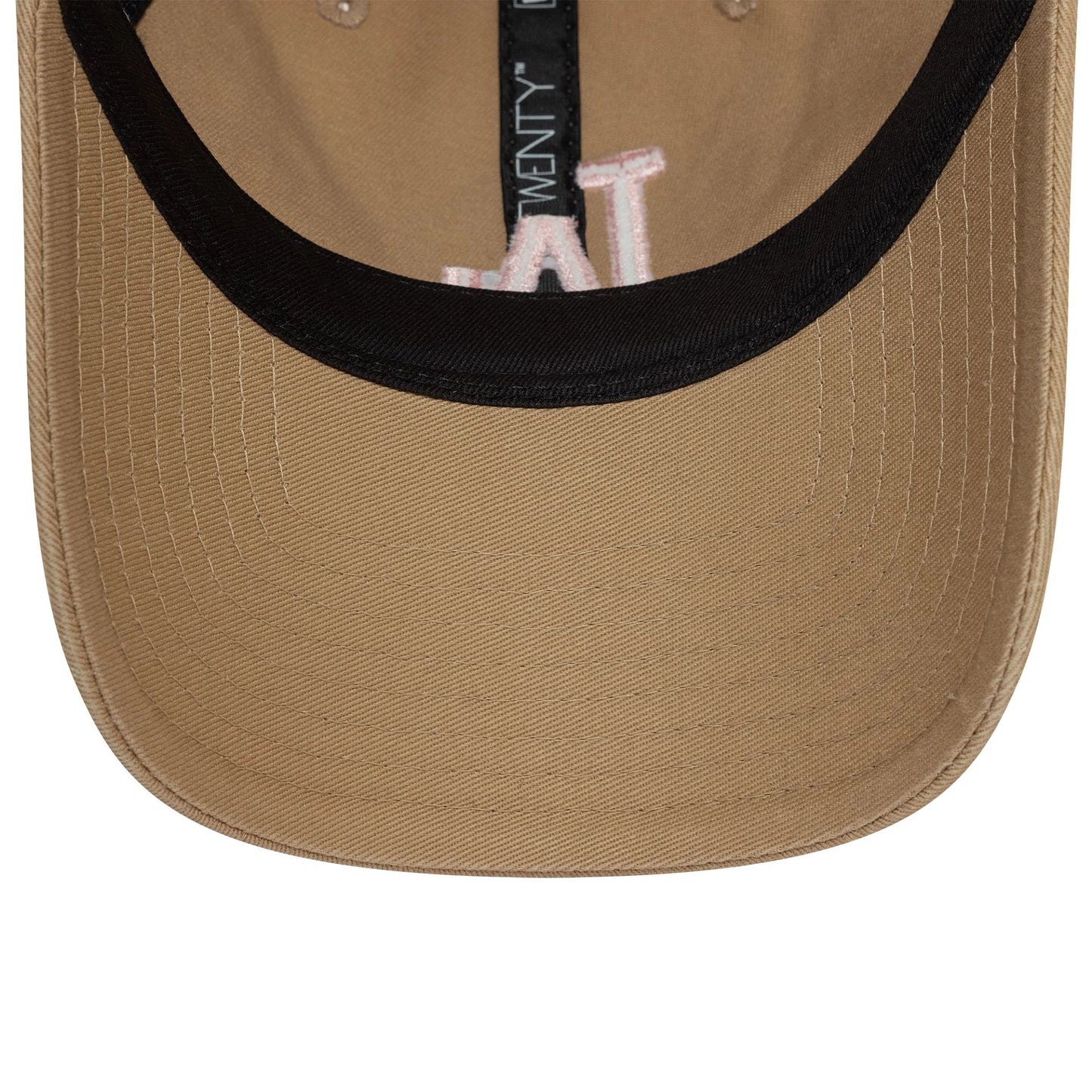 This is a LA Dodgers Neutral Washed Beige 9TWENTY Adjustable Cap 5