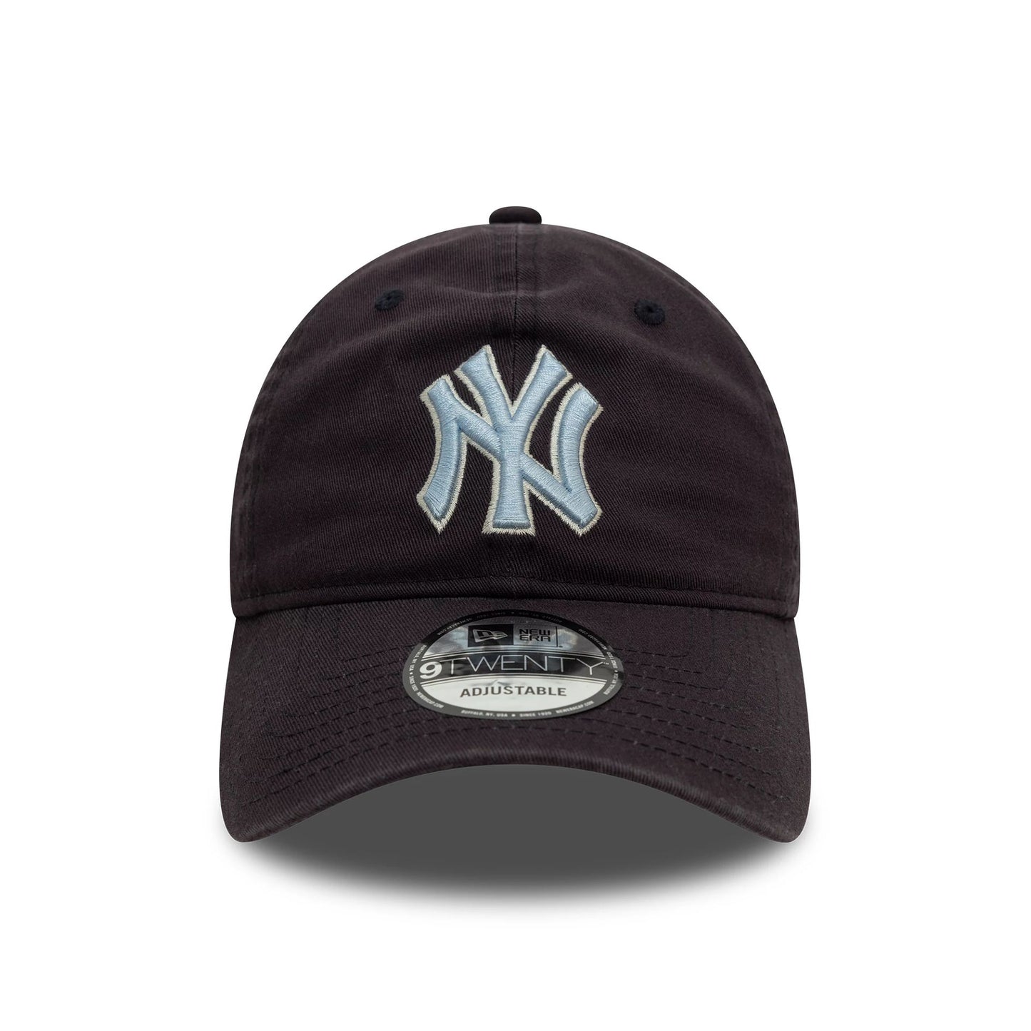 This is a New York Yankees Washed Outline Navy 9TWENTY Adjustable Cap 2