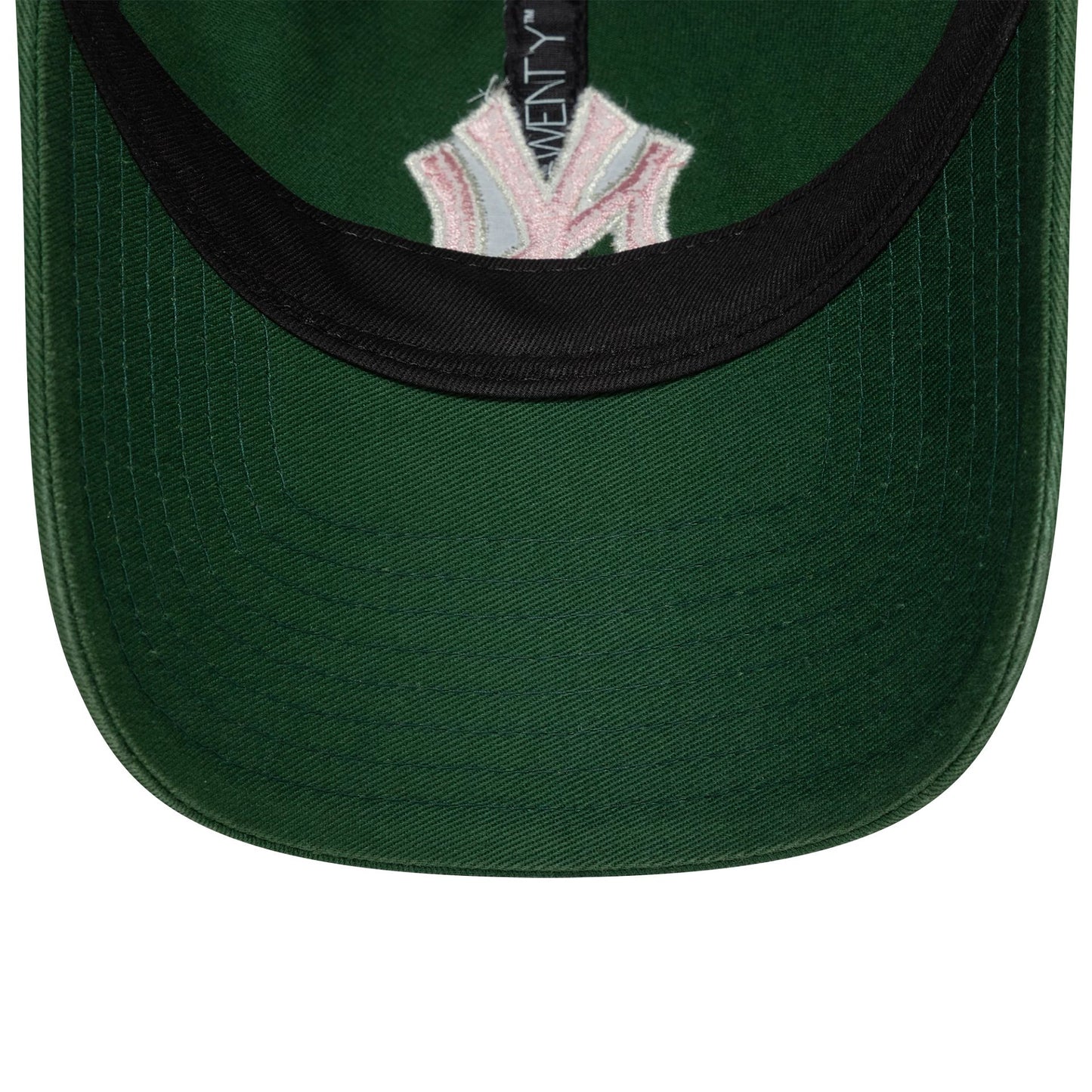 This is a New York Yankees Washed Outline Dark Green 9TWENTY Adjustable Cap 5