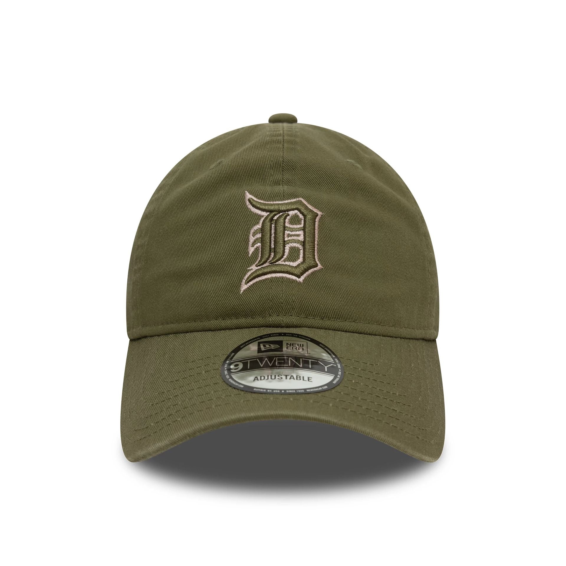 This is a Detroit Tigers Washed Outline Green 9TWENTY Adjustable Cap 2