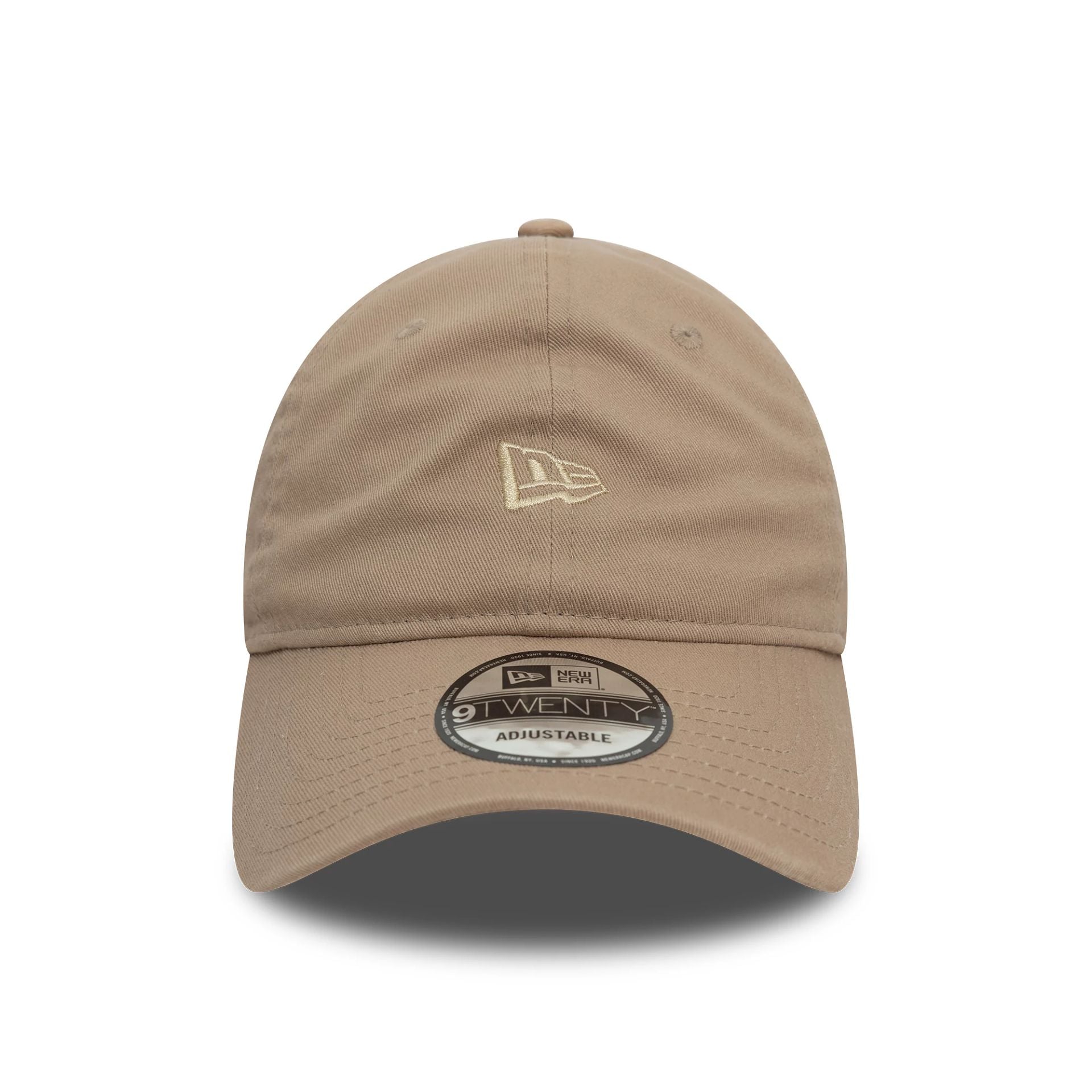 This is a New Era Essential Neutral Beige 9TWENTY Adjustable Cap 2