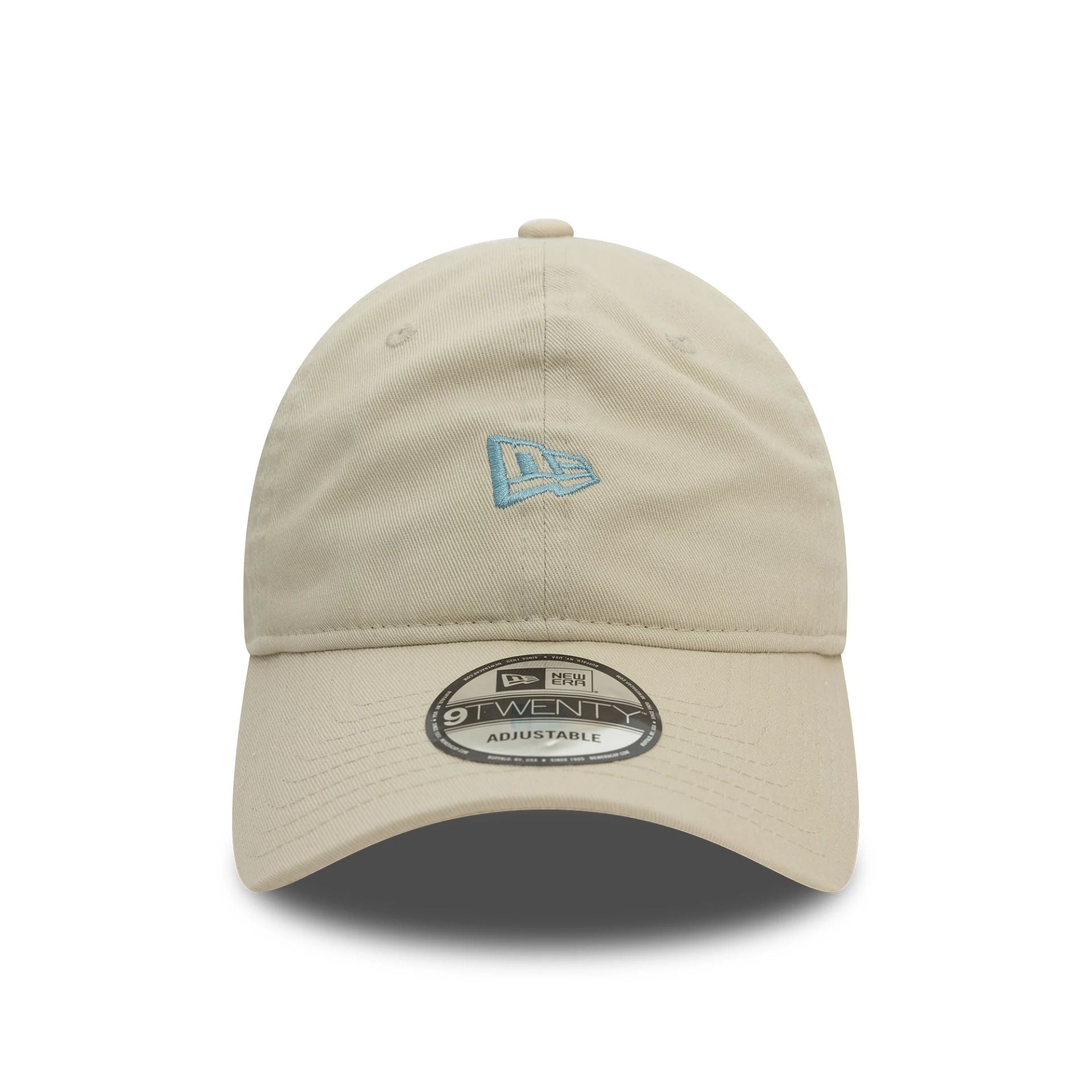 This is a New Era Essential Neutral Light Beige 9TWENTY Adjustable Cap 2