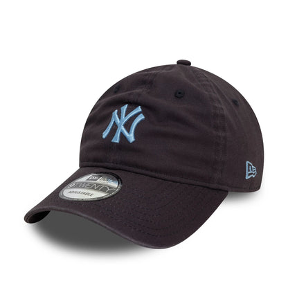 This is a New York Yankees Midi League Essential Navy 9TWENTY Adjustable Cap 1