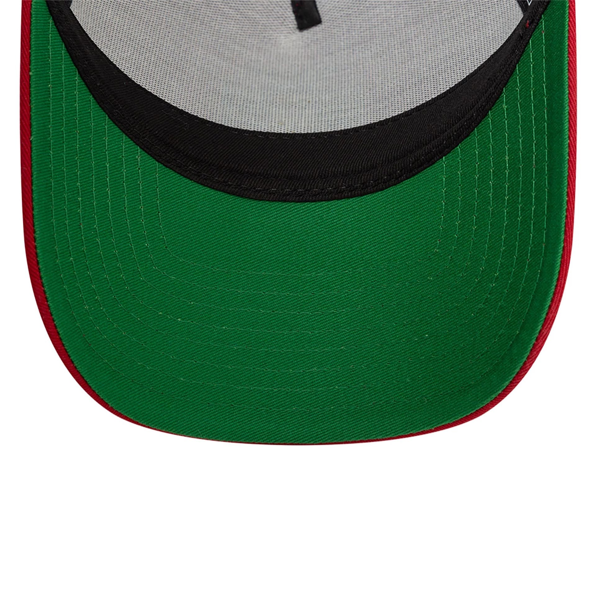 This is a Portugal National Team Core Dark Red 9FORTY E-Frame Trucker Adjustable Cap 2