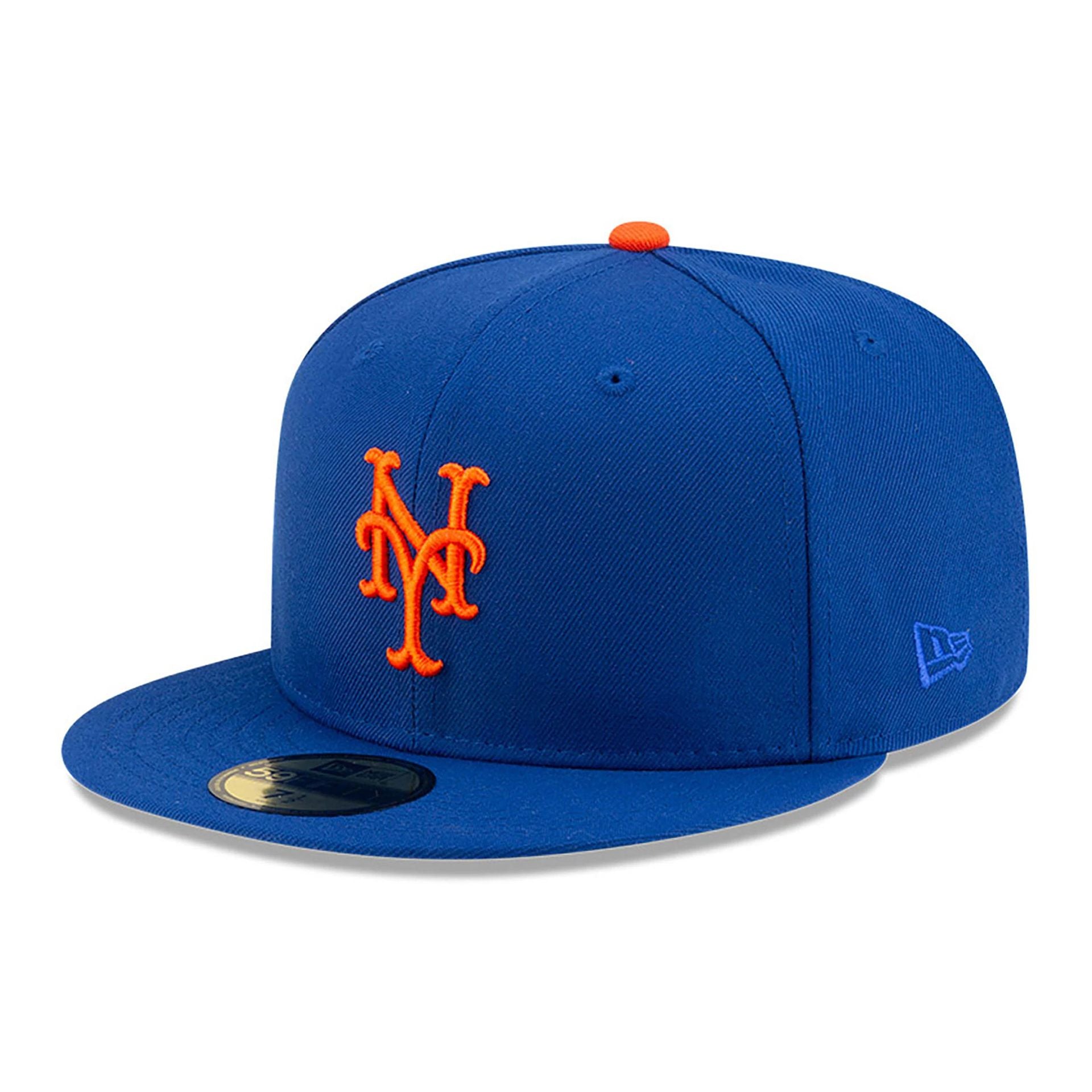 This is a New York Mets OVO x MLB 2024 Blue 59FIFTY Fitted Cap 4