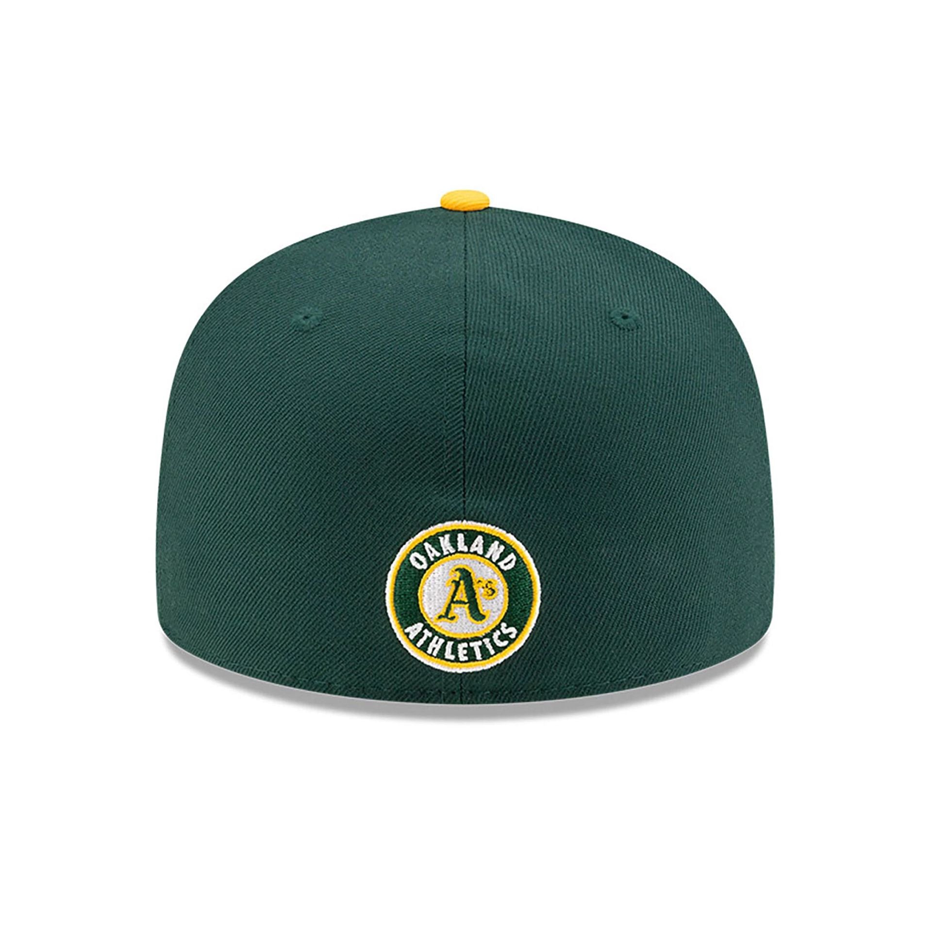 This is a Oakland Athletics OVO x MLB 2024 Dark Green 59FIFTY Fitted Cap 5