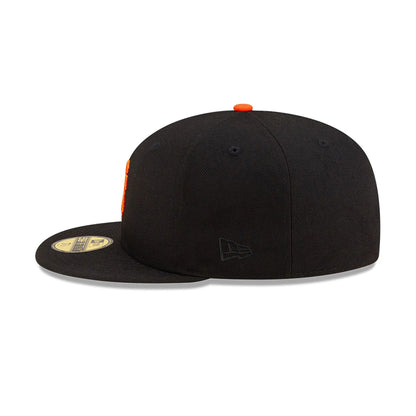 This is a San Francisco Giants OVO x MLB 2024 Black 59FIFTY Fitted Cap 7