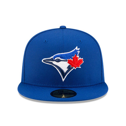 This is a Toronto Blue Jays OVO x MLB 2024 Blue 59FIFTY Fitted Cap 3