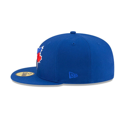 This is a Toronto Blue Jays OVO x MLB 2024 Blue 59FIFTY Fitted Cap 6