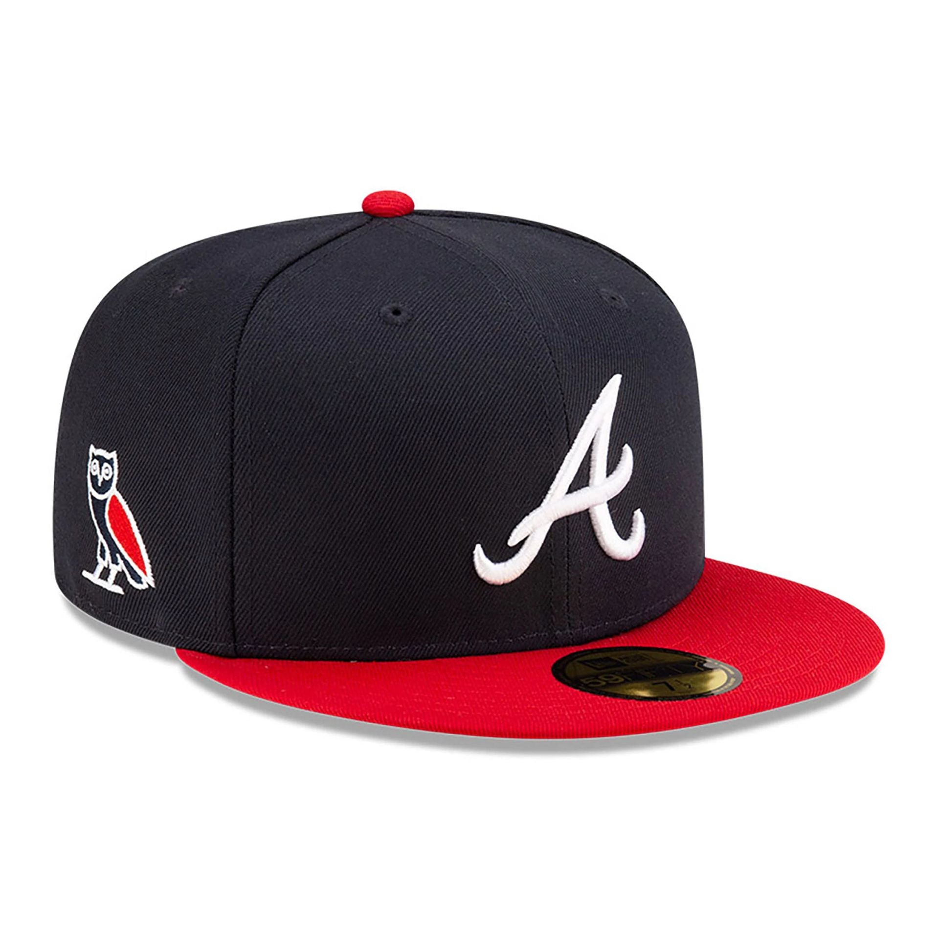 Atlanta Braves OVO x MLB 2024 Navy 59FIFTY Cappellino aderente | New Era  Cap IT