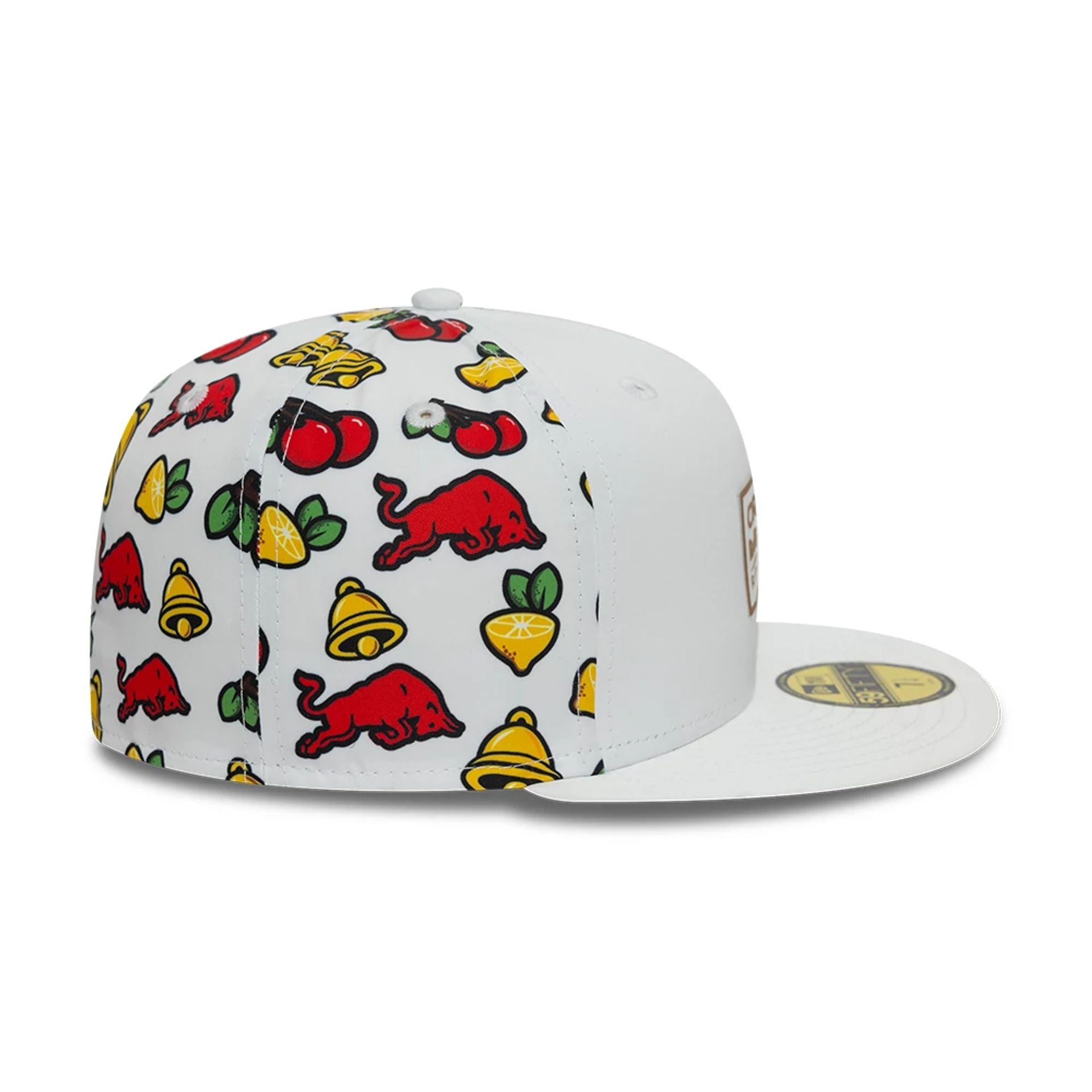 This is a Red Bull Racing Vegas Race Special White 59FIFTY Fitted Cap 6