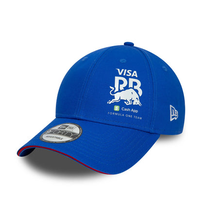 This is a Visa Cash App RB Flawless Dark Blue 9FORTY Adjustable Cap 1