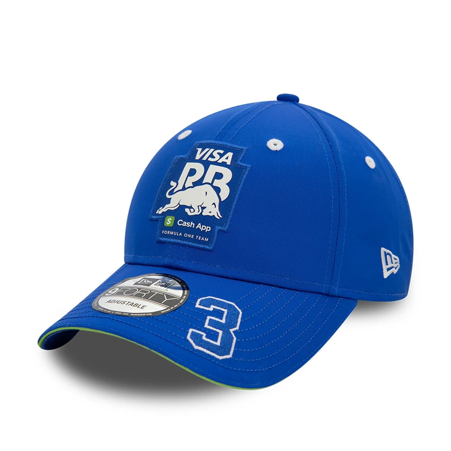 This is a Visa Cash App RB  Daniel Ricciardo Blue 9FORTY Adjustable Cap 1