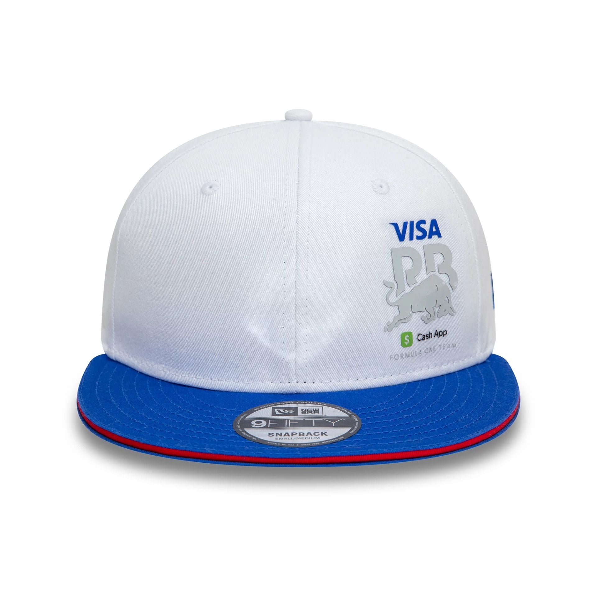 This is a Visa Cash App RB Flawless White 9FIFTY Snapback Cap 2