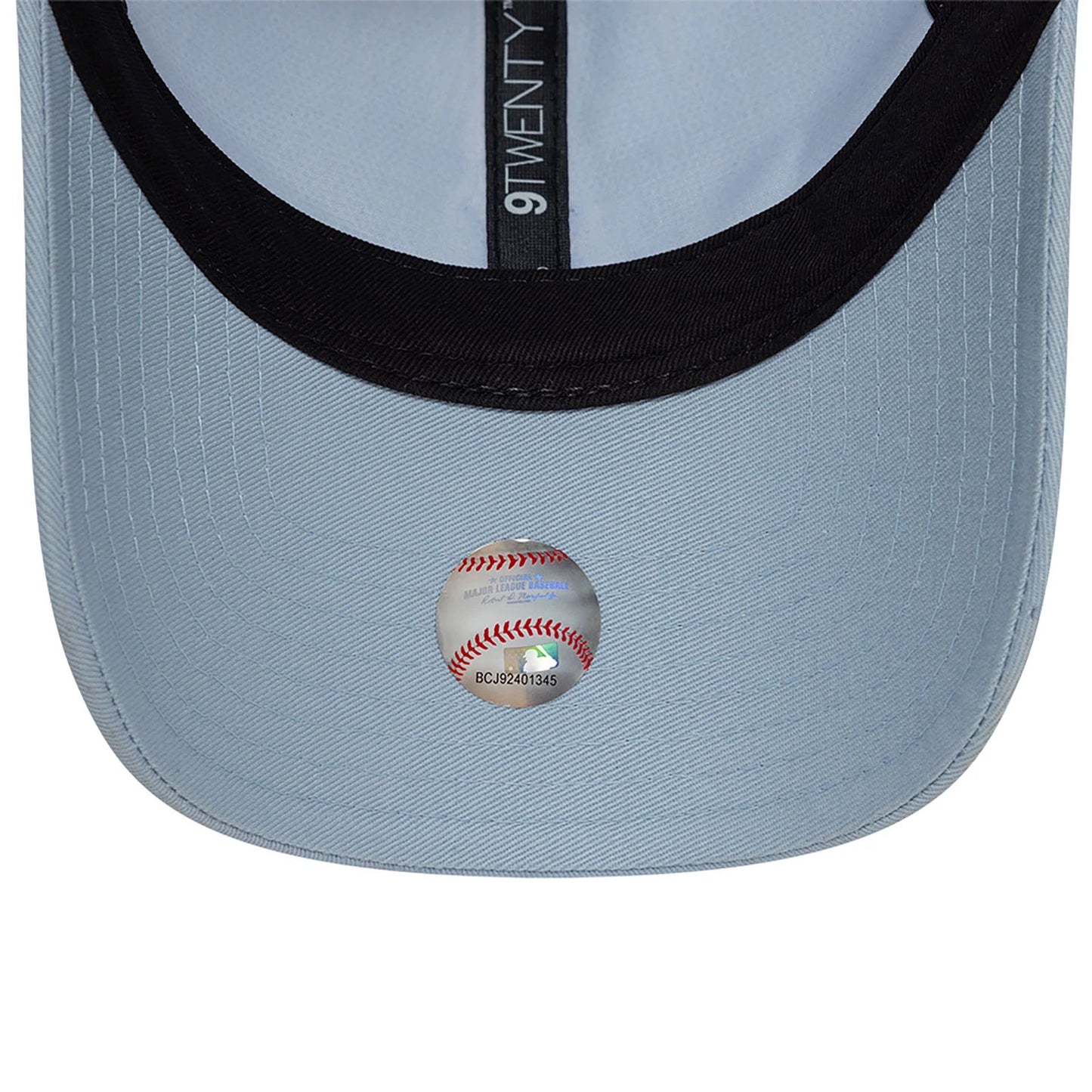 This is a New York Yankees Floral Visor Light Blue 9TWENTY Adjustable Cap 5