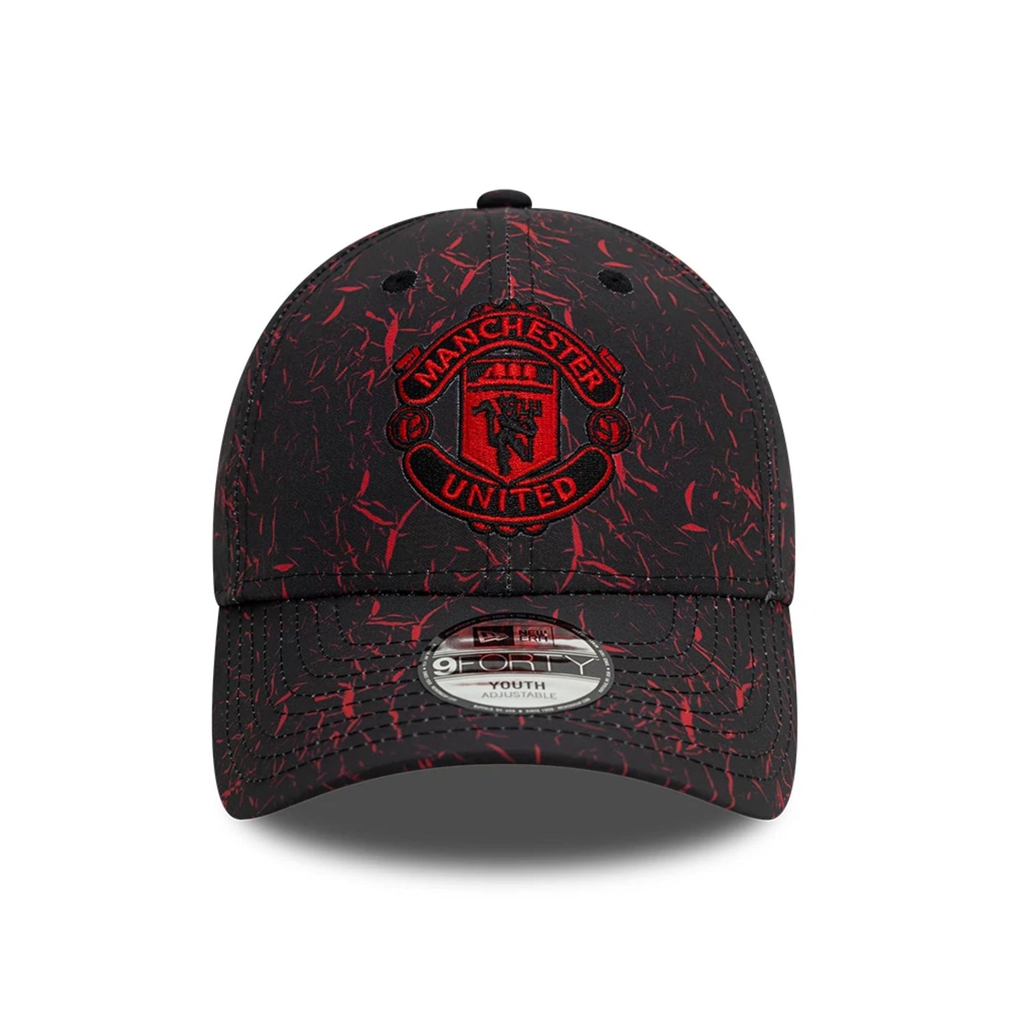 This is a Manchester United FC Youth Black 9FORTY Adjustable Cap 3