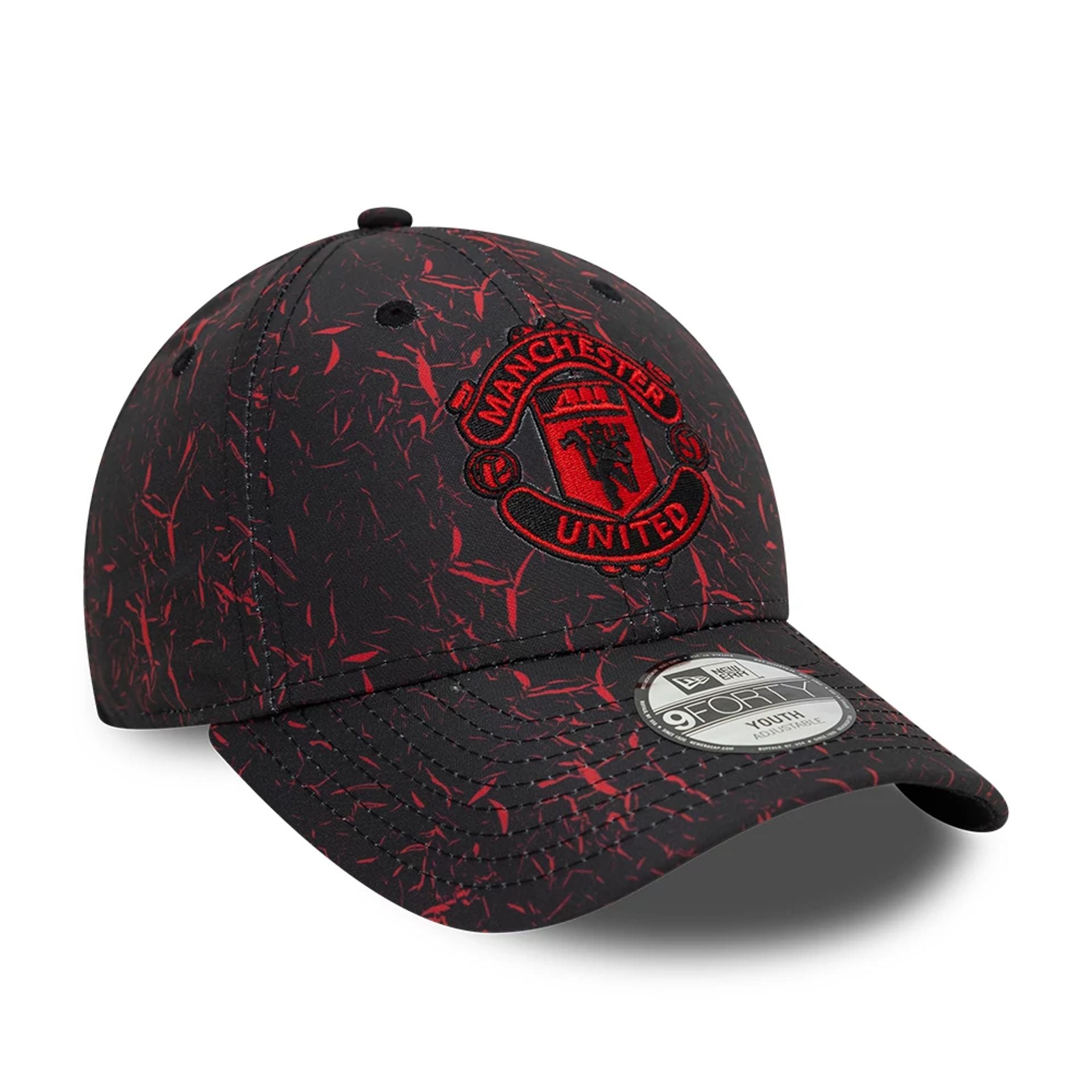 This is a Manchester United FC Youth Black 9FORTY Adjustable Cap 4