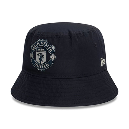 This is a Manchester United FC Youth Navy Bucket Hat 3