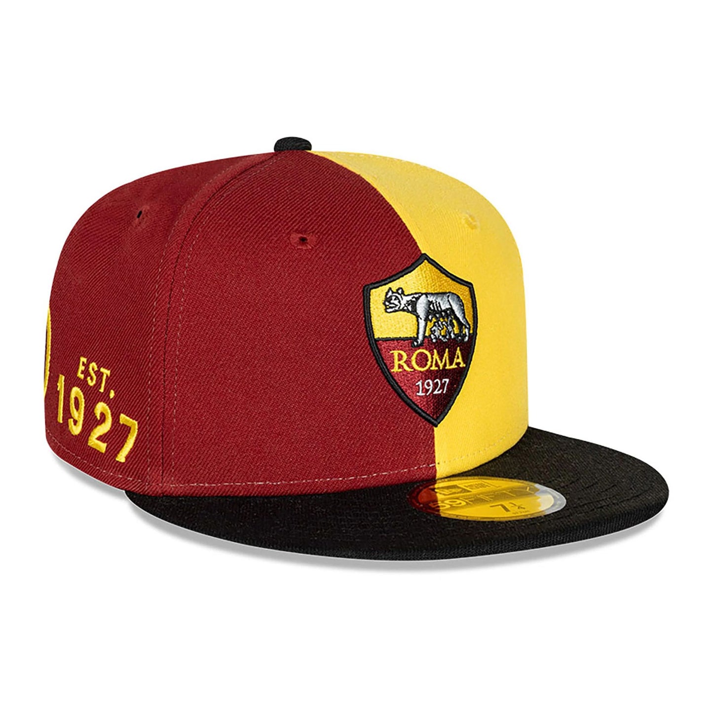 This is a AS Roma Exclusive Dark Red 59FIFTY Fitted Cap 3