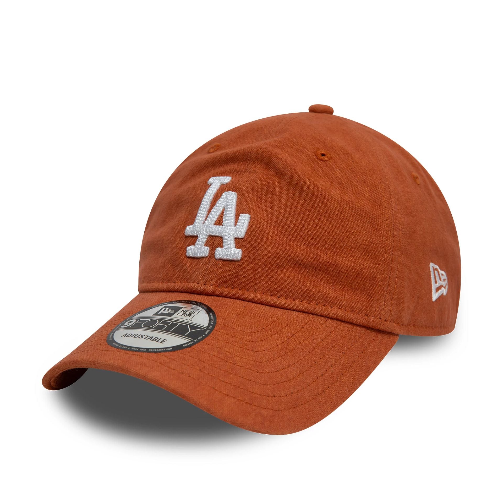 This is a LA Dodgers Image Cotton Canvas Copper 9TWENTY Adjustable Cap 1