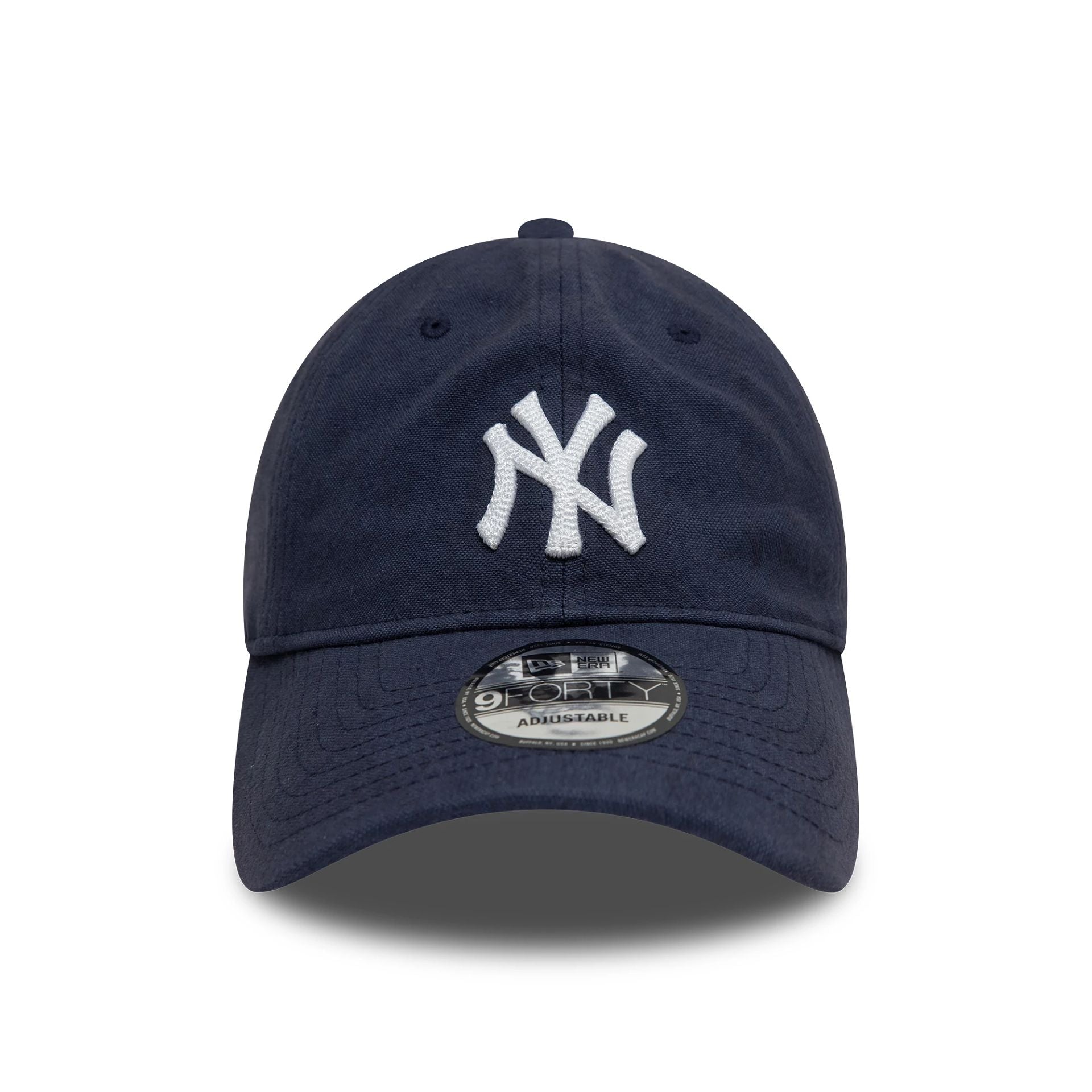 This is a New York Yankees Image Cotton Canvas Navy 9TWENTY Adjustable Cap 2