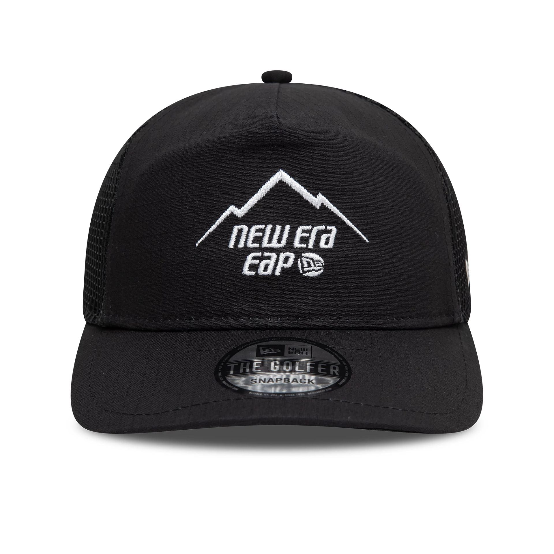 This is a New Era Outdoor Black Golfer Adjustable Cap 2