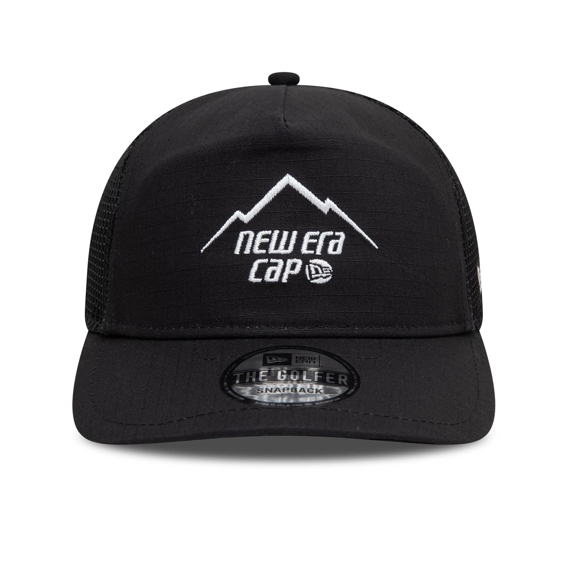 This is a New Era Outdoor Black Golfer Adjustable Cap 2