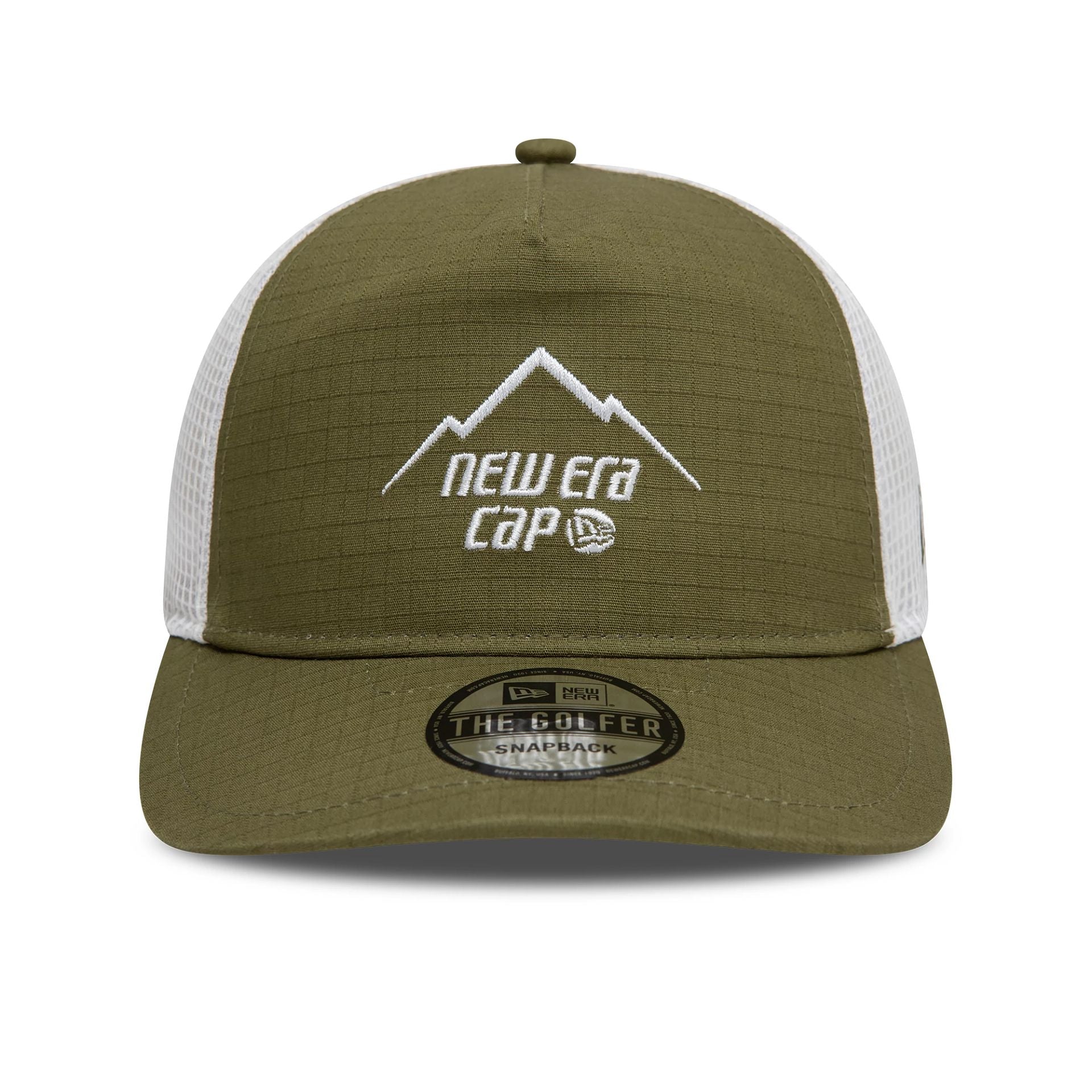 This is a New Era Outdoor Dark Green Golfer Adjustable Cap 2