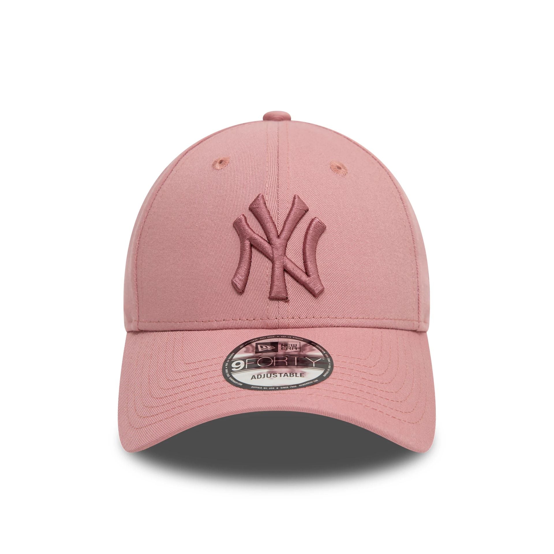 This is a New York Yankees League Essential Pastel Pink 9FORTY Adjustable Cap 2